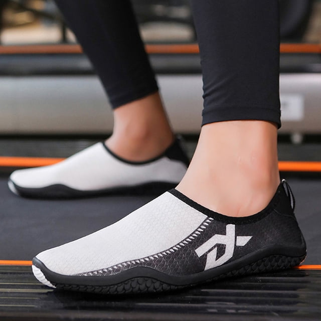 1 par de zapatos acuáticos, diseño de orificio de drenaje, zapatos de vadeo sin cordones, transpirables para hombres y mujeres Hugtrwg Para estrenar