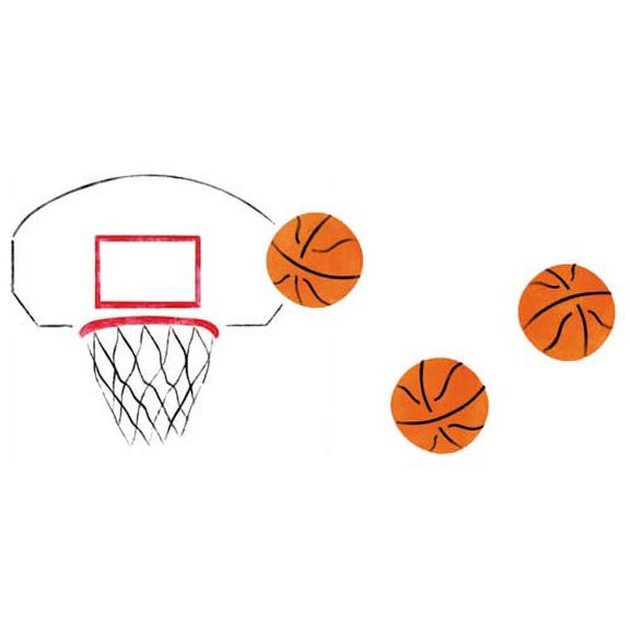 Basketball Wall Stencil SKU #247 by Designer Stencils