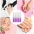 thumbnail image 6 of Unique Bargains 5 Pcs Double-sided Glass Nail Files Purple, 6 of 7