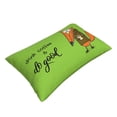 thumbnail image 3 of Bixox Drink Coffee And Do Good Printed Pillow Protector,Super Soft Ideal for Home,Guests,Rentals - 20"x30", 3 of 8