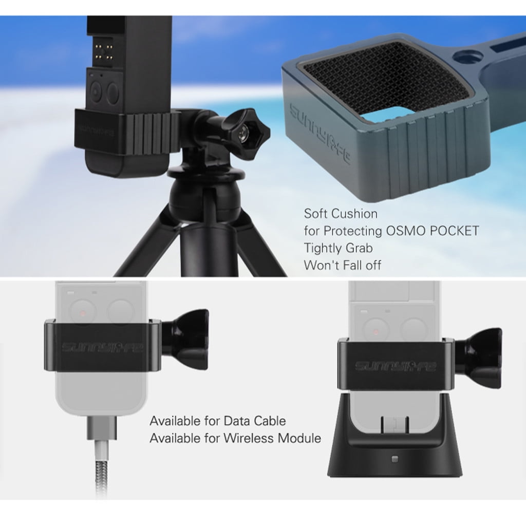 Kiplyki Aluminum alloy Bracket stand + Tripod + Extension Rod For DJI OSMO Pocket