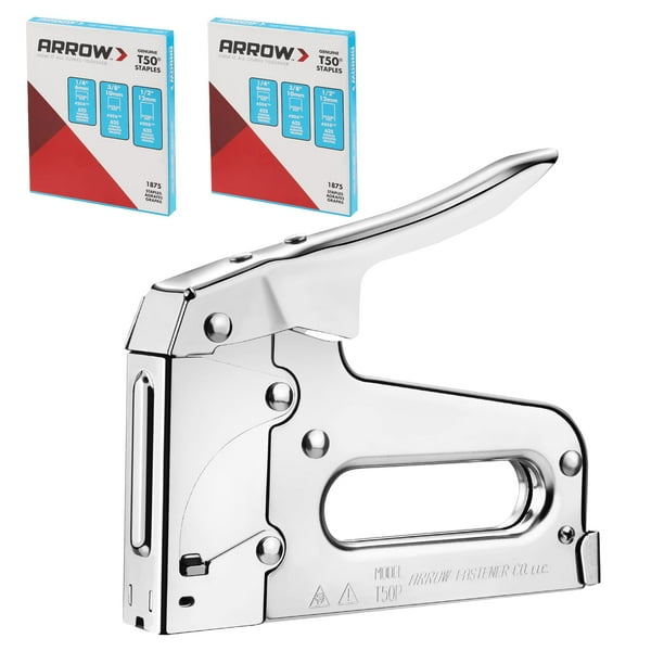 Kit de grapadoras Arrow T50 Heavy Duty con 3750 grapas