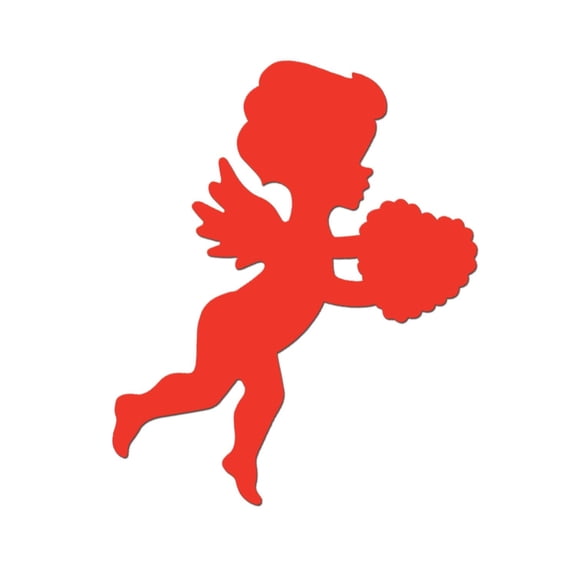 Beistle Valentines Day Printed Cupid Cutout (Case of 36)