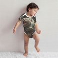 thumbnail image 3 of Kdxio Astronaut Polar Bear Roar Pattern Unisex Baby Cotton Short Sleeve Bodysuits-18 Months, 3 of 5