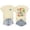 Beige1, variant on Summer Shirts For Womens Stylish Printed Knit Top For Lightweight Casual With Pattern For Everyday Wear Vintage Washed Basic Tees Size S