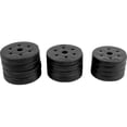 thumbnail image 4 of Set Mancuernas Ajustables Centurfit 20k 12 Pesas Barra Recta + Guantes, 4 of 8