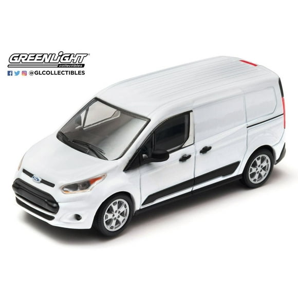 GreenLight 1:43 2014 Ford Transit Connect (V408) - White Die-Cast Vehicle (86044)