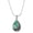 Necklace, variant on Tear Drop Abalone Shell Pendant Necklace or Earring Rhodium Plated 17 Inch Snake Chain J0437