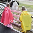 thumbnail image 3 of Chubasquero para niños estilo coreano con mochila escolar para estudiantes hombres y mujeres, poncho para montar, senderismo, capa impermeable, chubasquero impermeable, 3 of 5