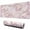 Pink, variant on Large Cute Pink Mouse Pad - Rose Gold Marble Desk Mat for Your Home Office or School