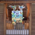 thumbnail image 3 of LHWEN DIY Diamond Art Painting Wind Chimes Kit Three Fantasy Sun Catchers 3D Visual Effects Spring Home Garden Decoration Gifts for Friends and Family Preprinted Canvas Diamond Rhinestones, 3 of 4