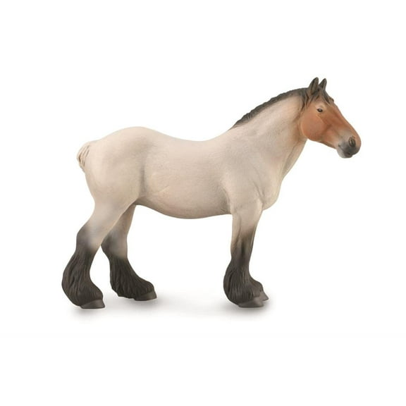 Breyer CollectA 1:18 Scale Model Horse | Dutch Draft Mare Roan