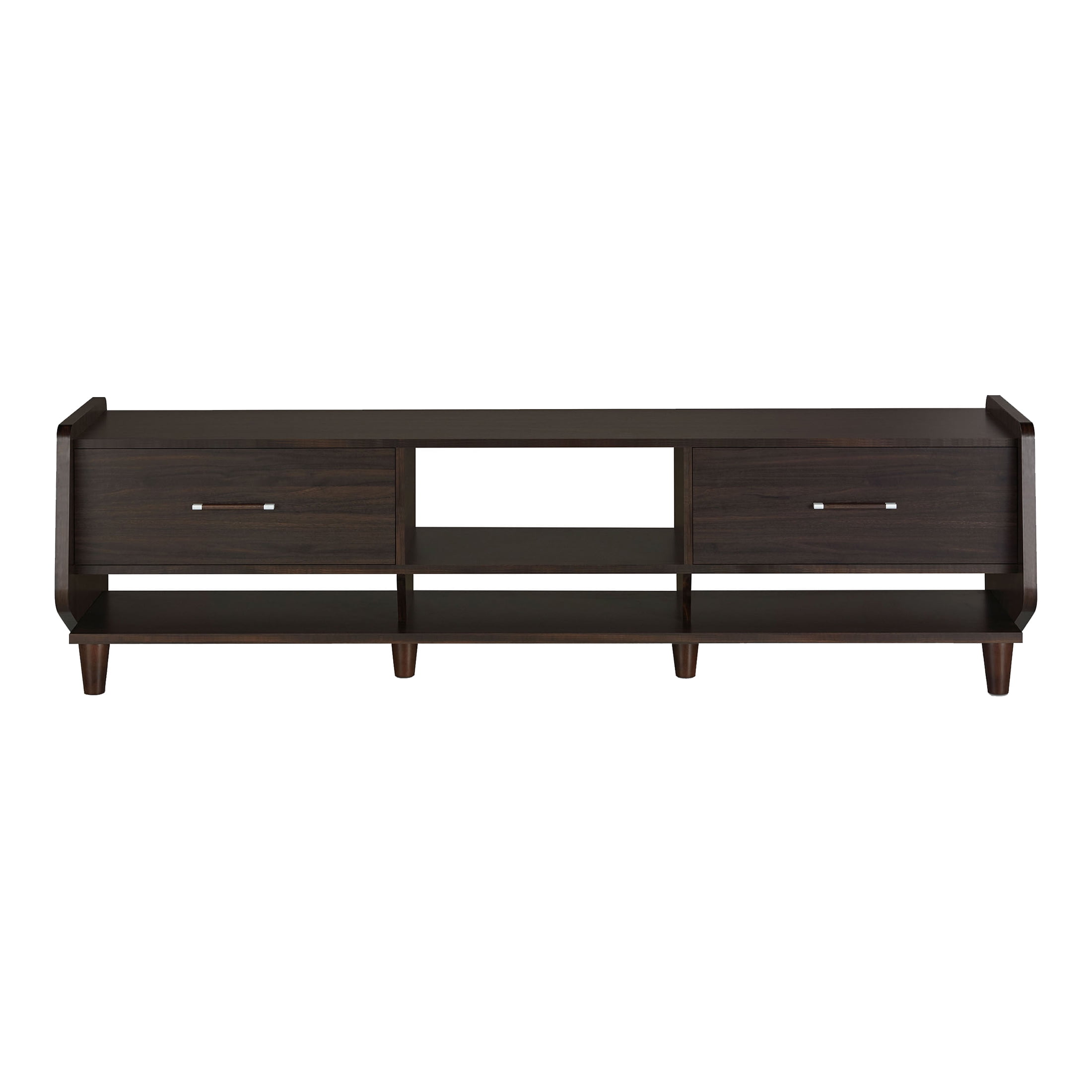 Furniture of America Estelle TV Stand for TVs up to 78", Wenge