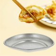 thumbnail image 3 of Dipping Dish Stainless Steel Mini Sauce Plates for Kitchen Use 4Pcs, 3 of 5