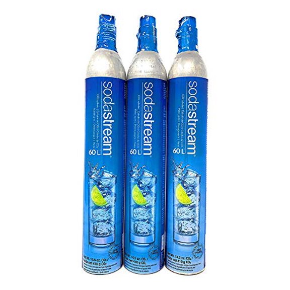 sodastream 60L Co2 Carbonator, 14.5oz, Set of 3