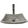 thumbnail image 2 of Lavabo Mármol Ovalin Rectangular Minimalista Moderno 45x35x11 Onyx&Co. Lavabo Pañuelo Rectangular Mediano, 2 of 7