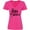 Cyber Pink, variant on Inktastic Breast Cancer Awareness My Titi is a Fighter Women's V-Neck T-Shirt