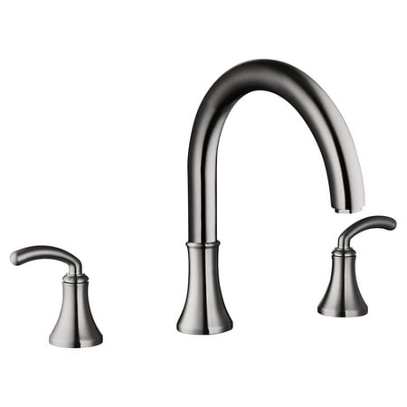 UPC 845805021450 product image for Yosemite Home Decor Faucets Double Handle Deck Mount Tub Only Faucet Trim | upcitemdb.com