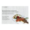 thumbnail image 2 of JS Gourmet - Planche de Service en Bois et Marbre avec Poignée, 2 of 2