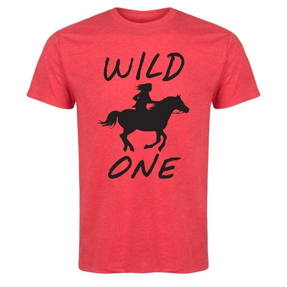 Country Casuals - Wild One, Horserider - Men's Short Sleeve Graphic T-Shirt