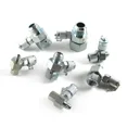 thumbnail image 2 of SINOCMP 7Pcs JIC37 Hydraulic Swivel Run Tees Hydrulic Tee Connector, Tester Tee Coupling Set for Excavator Construction Machinery Hydraulic System, 2 of 7