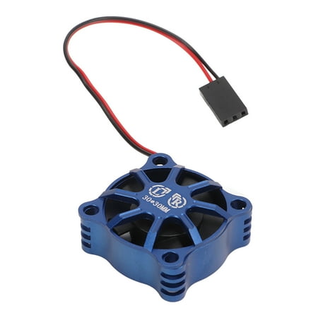Hot Racing MH3030F 30x30mm Cooling Fan - 7.2-8.4V For RC Car Motor Or ESC, 7-Blade Design