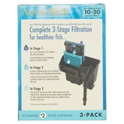 Aqua-Tech EZ-Change Aquarium Filter Cartridge for 10-20G Filters, 3pk