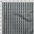 thumbnail image 3 of oneOone Viscose Chiffon Gray Fabric Argyle Check Fabric For Sewing Printed Craft Fabric By The Yard 42 Inch Wide, 3 of 4