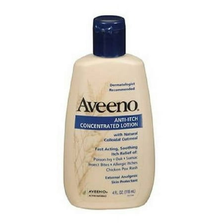 Aveeno Anti-itch Concentrated Lotion, 4 Fl Oz Part No. 003690 (1/ea)