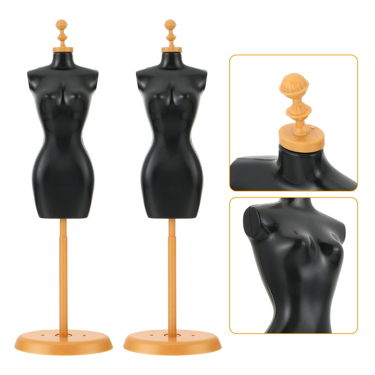 Frcolor Dress Mannequin Form Model Clothes Mannequin Display Sewing Holder Stand Manikin Making Supplies Accessories House, Kids Unisex, Size: 9.84 x