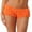 Orange, variant on Lace Shorts for Women Y2k Low Waist Ruffle Panties Layered Micro Shorts Mesh Lace Bloomer Shorts Boyshorts Bubble Frilly Pumpkin Fairy PJ Bottoms Medium