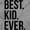Sport Grey, variant on Best Kid Ever Child Parents Funny Womens Slim Fit Graphic Tee Brisco Brands M