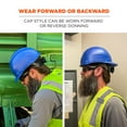 thumbnail image 6 of Ergodyne Skullerz 8967 Blue Lightweight Cap Style Hard Hat Class E, 6 of 7