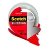 Scotch Shipping Packaging Tape with Dispenser 3350 RD, 1.88 in x 54.6 yd