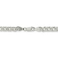 thumbnail image 3 of Primal Silver Sterling Silver 5.5mm Rambo Open Link Chain, 3 of 7