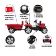 thumbnail image 3 of Montable Eléctrico The Baby Shop - Tractor de 12 volts con Remolque Luz AUX 4 km/hr Rojo -, 3 of 9