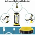 thumbnail image 3 of Potente linterna LED portátil para iluminación exterior, lámpara de tienda, batería externa recargable por USB, linterna de camping, luz de emergencia., 3 of 5