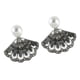 thumbnail image 5 of 1 Par de Pendientes Colgantes de Sector para Mujer, Pendientes de de Imitación para Niñas, Joyería Plata, 5 of 6