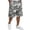 Gray, variant on LWavelet Big and Tall Mens Workout Shorts Classic Camouflage Casual Hiking Shorts Basketball Breathable Summer Gym Shorts with Pockets