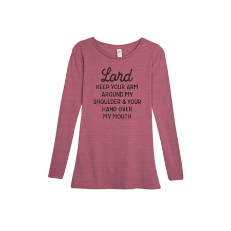 Around Top - Lord Arm Around My Shoulder - Ladies Long Sleeve Tee