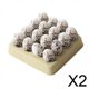 thumbnail image 1 of Huevos en miniatura de casa de muñecas,1:12 Casa de muñecas en miniatura Cocina Suministro de alimentos,Mini huevo con bandejas para huevos Comida para cocinar en casa de muñecas,Mini juego, 1 of 8