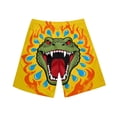 thumbnail image 6 of VBTAPA Men's Printed Beach Shorts, Funny Graphic Swim Trunks with Elastic Waist, Casual Summer Shorts with Pockets Multicolor S, 6 of 8