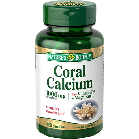 UPC 074312129902 product image for Nature's Bounty Coral Calcium Plus Vitamin D3 & Magnesium, 1000 mg, 120 capsules | upcitemdb.com