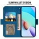 thumbnail image 2 of Asuwish - Funda tipo cartera para Moto Z2 Force, compatible con Motorola MotoZ2Force, Droid, MotoZ2, Z2Force Z 2, 2Z, color azul, 2 of 5