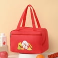 thumbnail image 3 of Wolfast Bento Box Lunch Box Handheld Picnic Bag with Rice Insulation Bag Bento Bag Oxford Cloth Lunch Box Bag Meal Bag Bento Box Lunch Bag, 3 of 9
