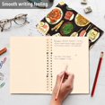 thumbnail image 5 of Haosy Noodle Sushi Prawns Notebooks 1-subject Journal 60 Sheets A5 College Ruled Paper Detachable Ring 8.3"x5.7", 5 of 8