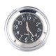 thumbnail image 3 of Medidor De Coche 7/8 Universal Chrome Motocicleta Impermeable Montaje en manillar Reloj negro, 3 of 6