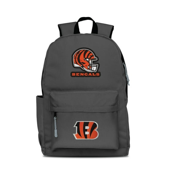 MOJO Gray Cincinnati Bengals Two Logo Campus Backpack