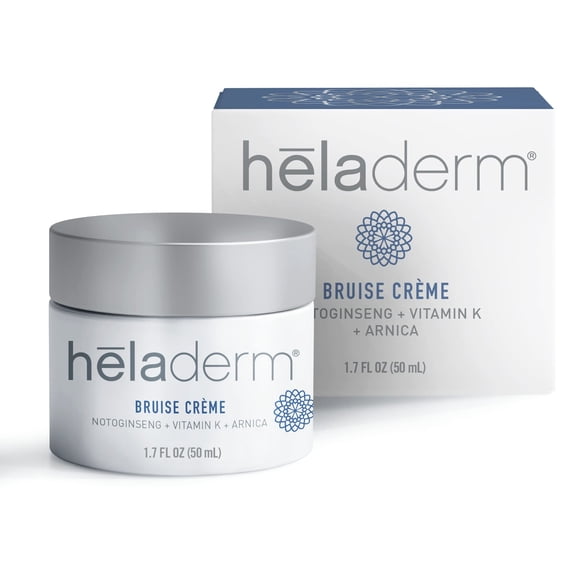 Crema Heladerm con aceite de árnica para moretones extra fuerte, 50 ml