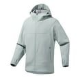 thumbnail image 1 of Veste d'Escalade Extérieure pour Homme avec Poches à Glissière, Manches Longues à Capuche avec Doublure Chaude pour le Sport et un Usage Décontracté, 1 of 4